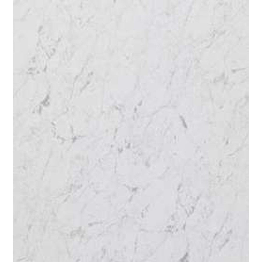 Cove PVC Shower Wall Panels, 2.4m x 1m, White marble gloss