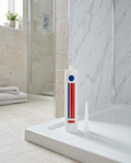 Cove Wall Panel Adhesive, 280ml in a bright modern bathroom