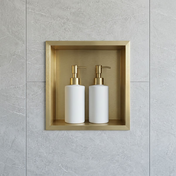 Stainless Steel Inset Shower Niche