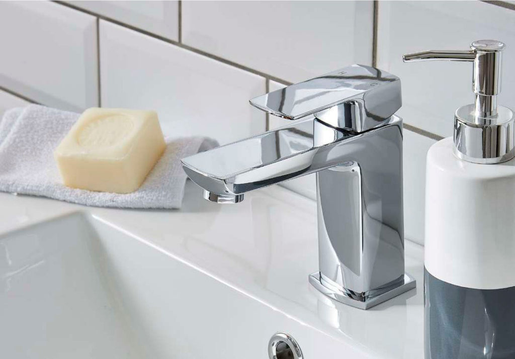 Cubo taps in a bathroom