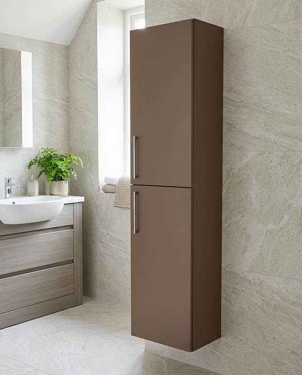 Dakara 1500mm Wall Hung Tall Storage Unit