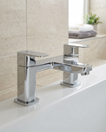 Dara Bath Filler in a bright modern bathroom
