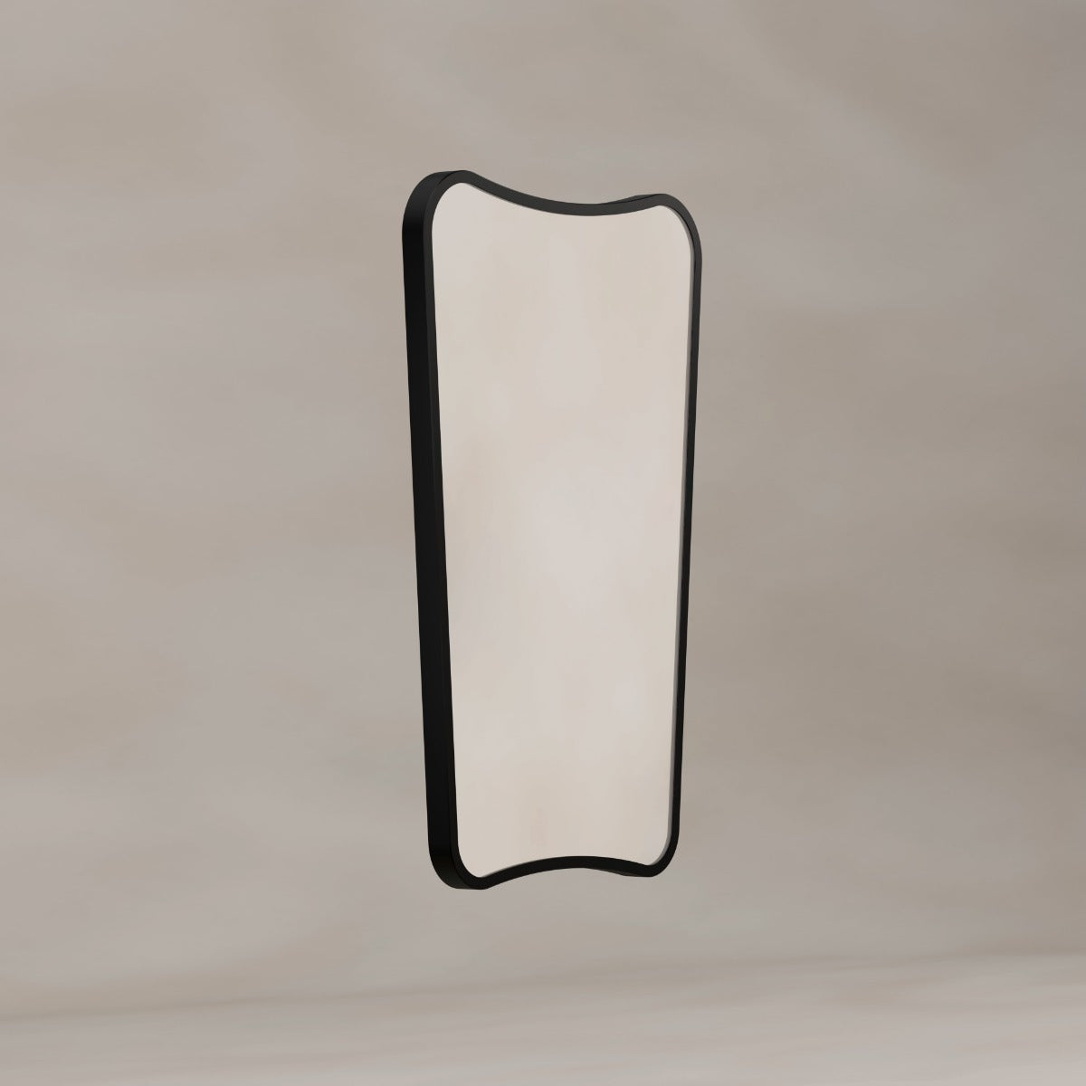 Delphine Curve Mirror 45x70cm - Black