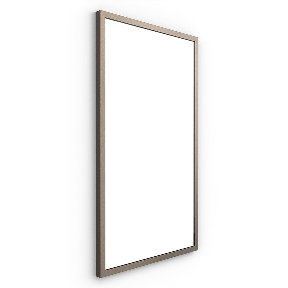 Docklands Rectangular Mirror 40 Brushed Bronze - 40x70cm