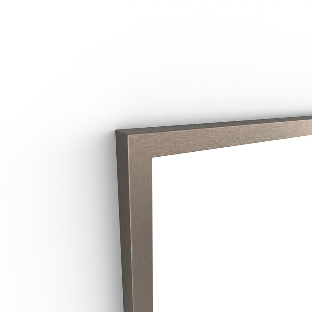 Docklands Rectangular Mirror 40 Brushed Bronze - 40x70cm