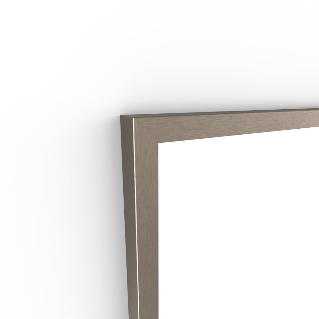 Docklands Rectangular Mirror 50 Brushed Bronze - 50x80cm