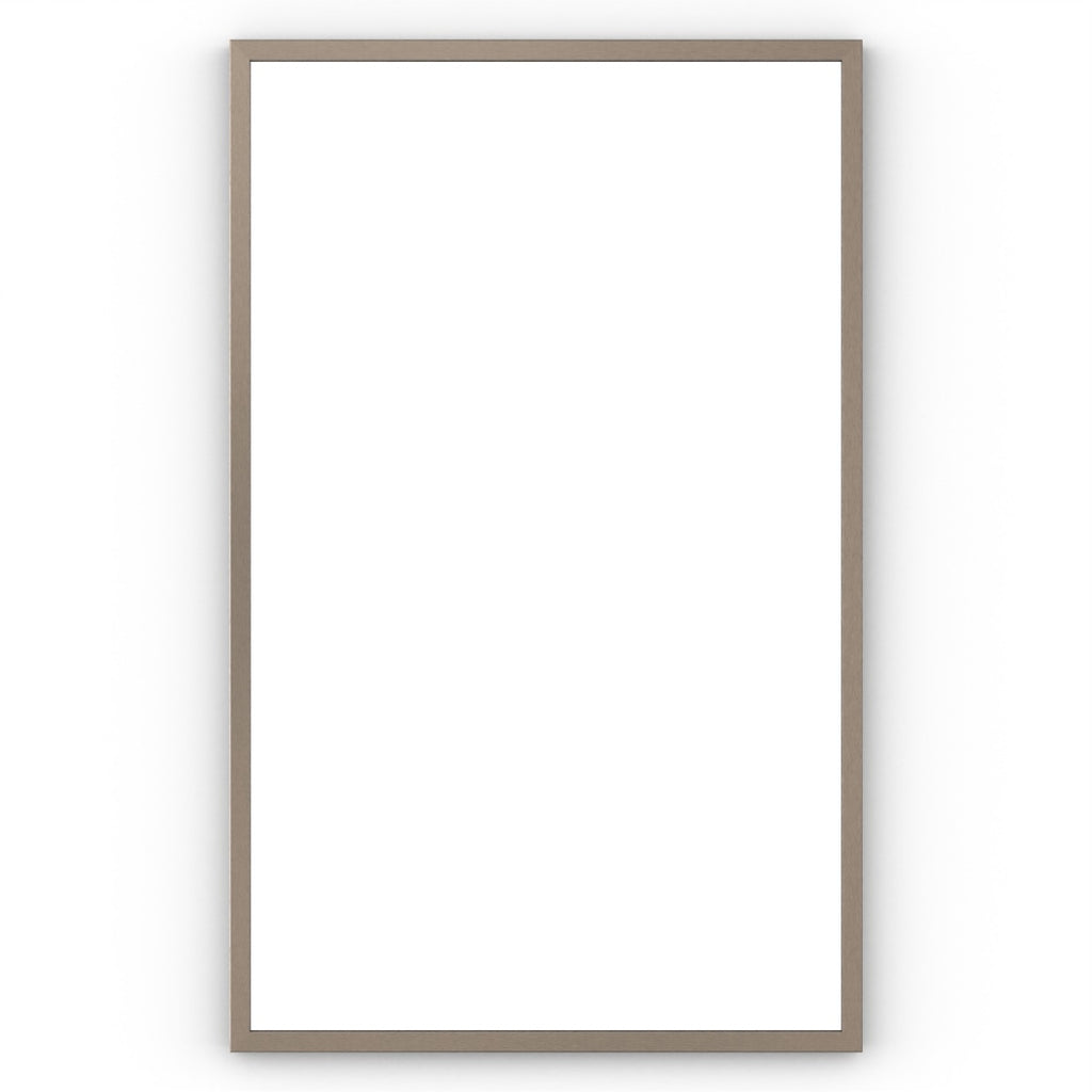 Docklands Rectangular Mirror 50 Brushed Bronze - 50x80cm