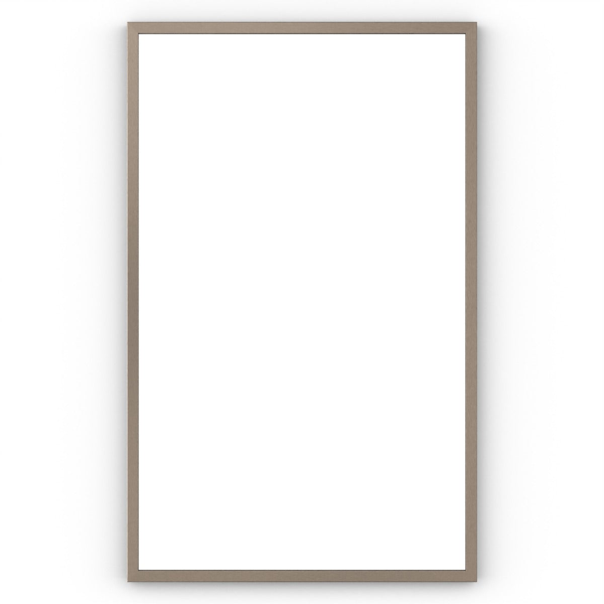 Docklands Rectangular Mirror 50 Brushed Bronze - 50x80cm