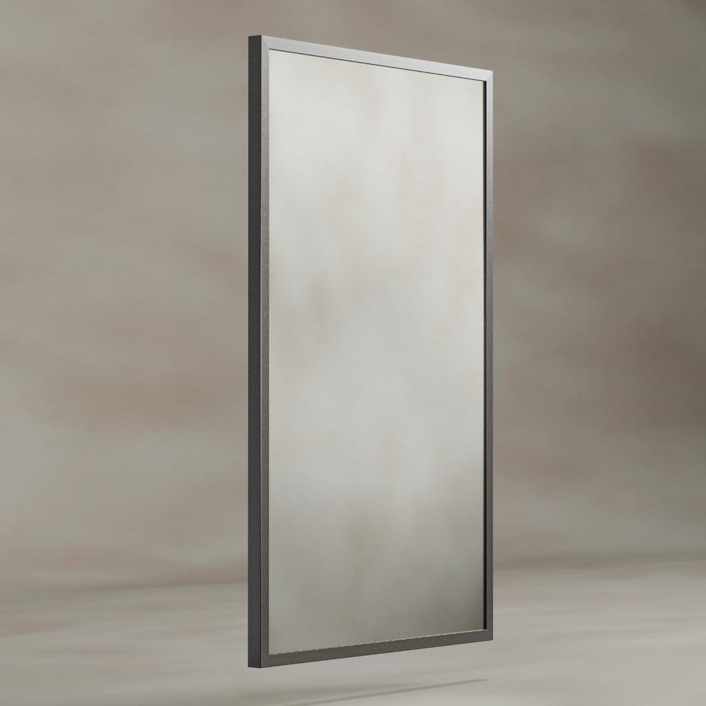 Docklands Rectangular Mirror 50 Gunmetal - 50x80cm