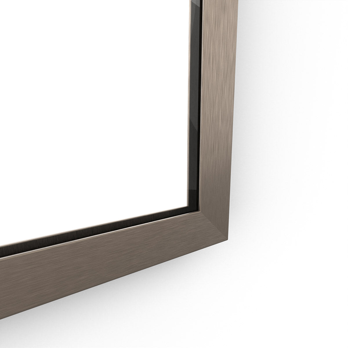 Docklands Rectangular Mirror 41 Brushed Bronze - 40x100cm