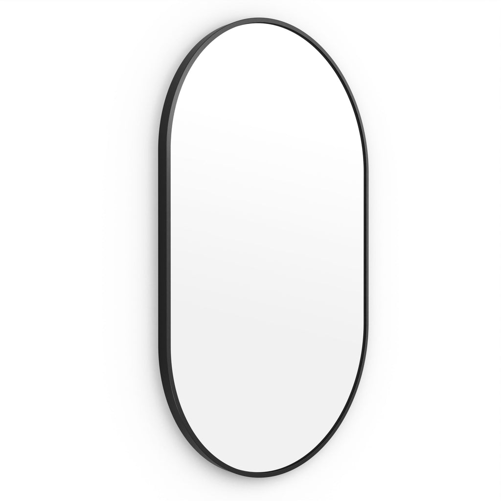 Docklands Capsule Mirror 50 Black - 50x80cm