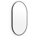 Docklands Capsule Mirror 50 Black - 50x80cm