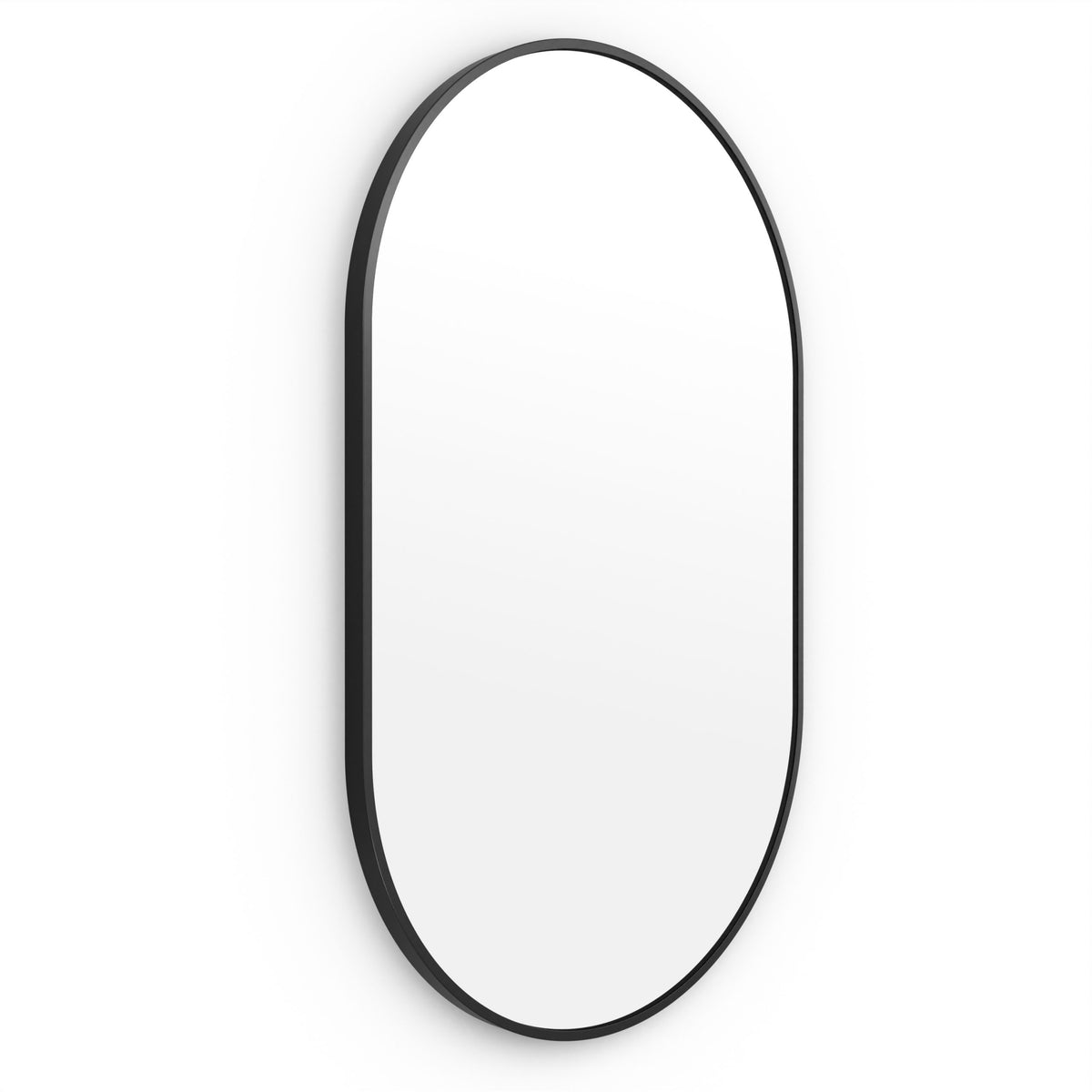 Docklands Capsule Mirror 50 Black - 50x80cm