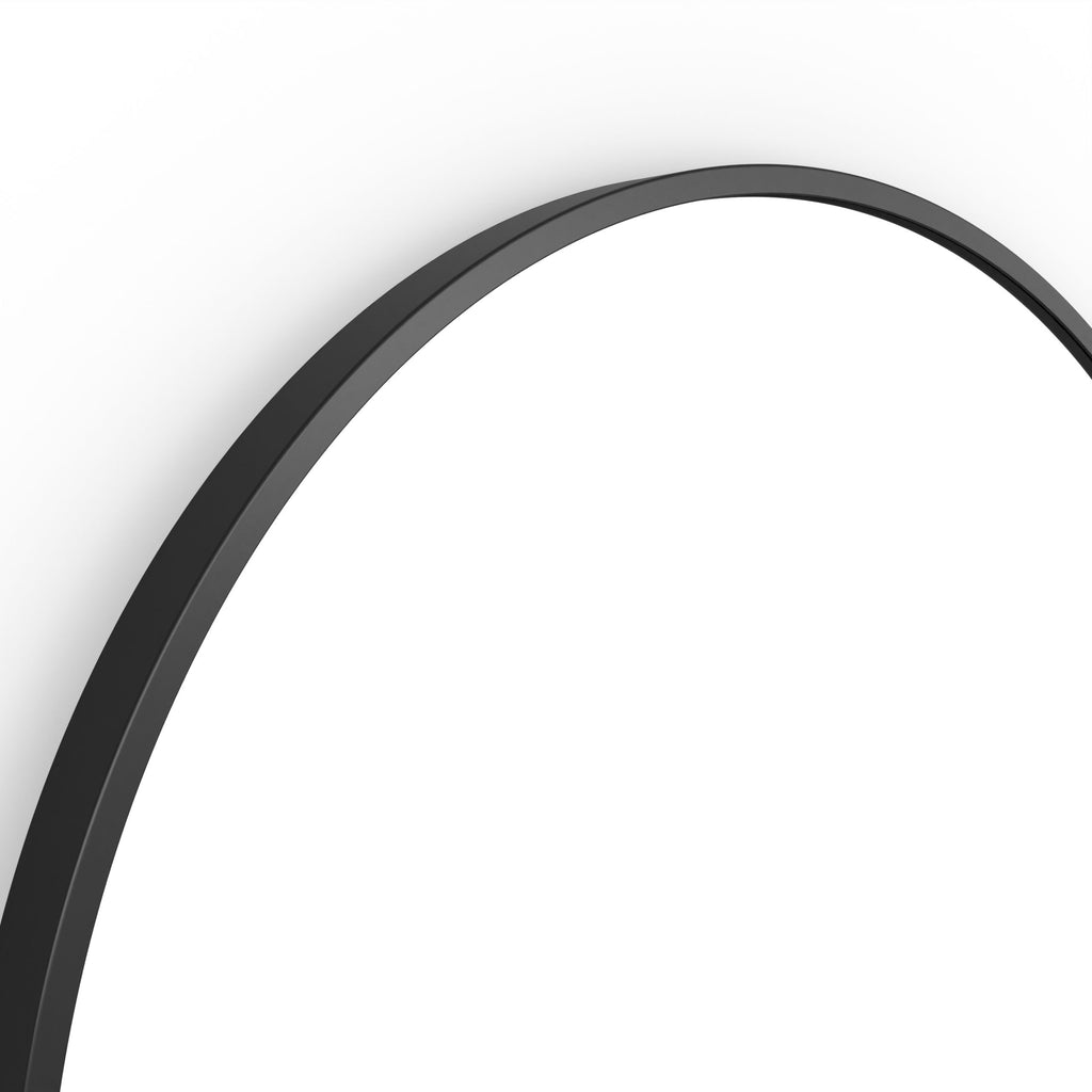 Docklands Capsule Mirror 50 Black - 50x80cm