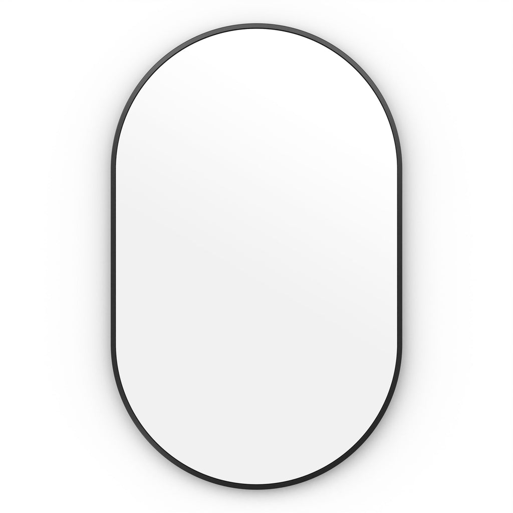 Docklands Capsule Mirror 50 Black - 50x80cm