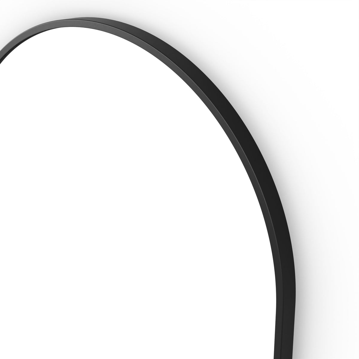 Docklands Capsule Mirror 50 Black - 50x80cm