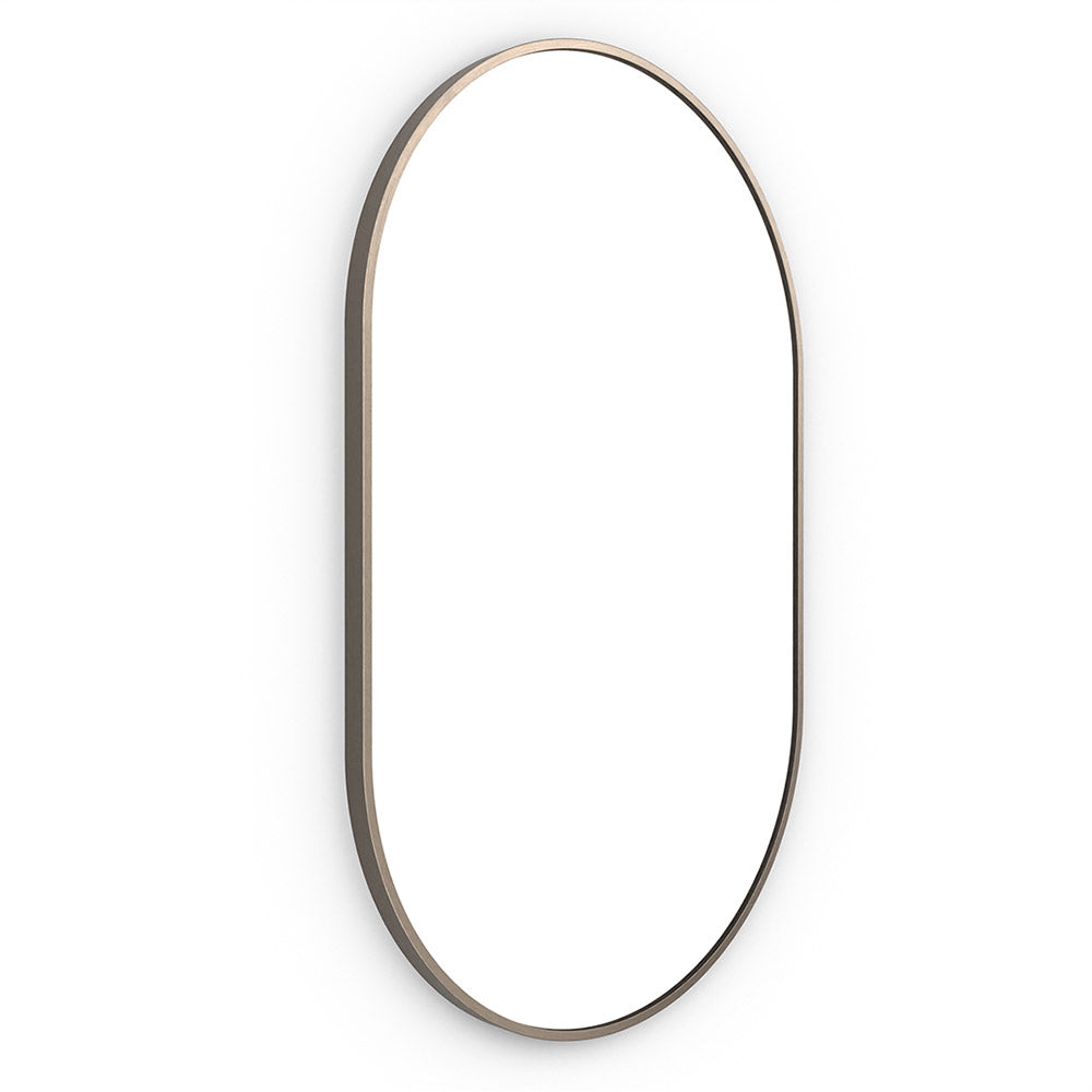 Docklands Capsule Mirror 50 Brushed Bronze - 50x80cm