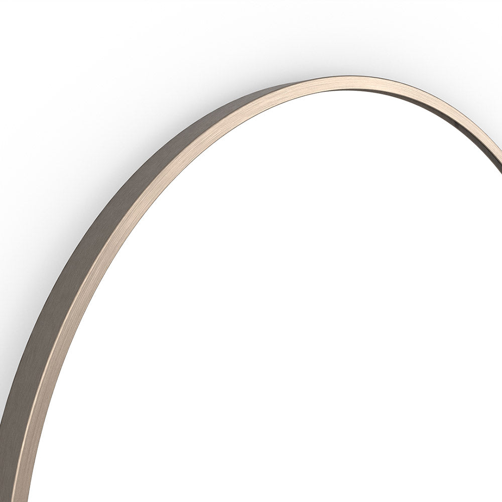Docklands Capsule Mirror 50 Brushed Bronze - 50x80cm