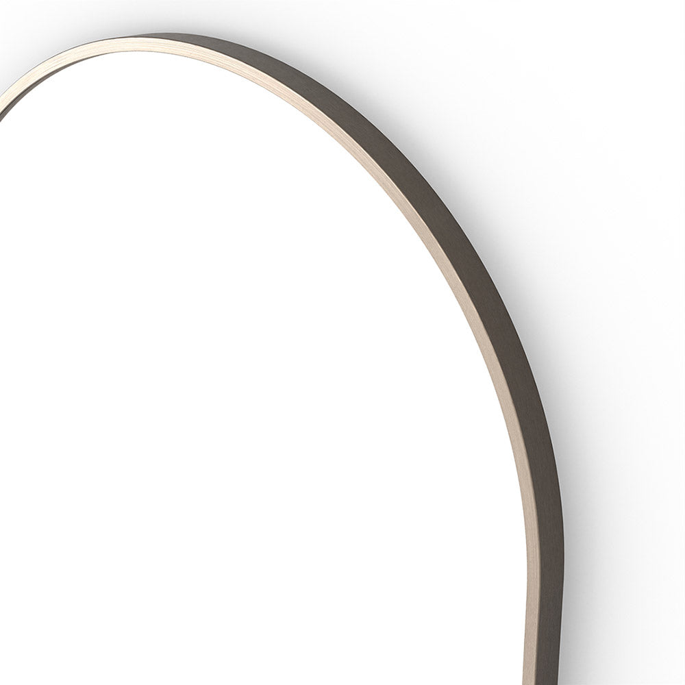 Docklands Capsule Mirror 50 Brushed Bronze - 50x80cm