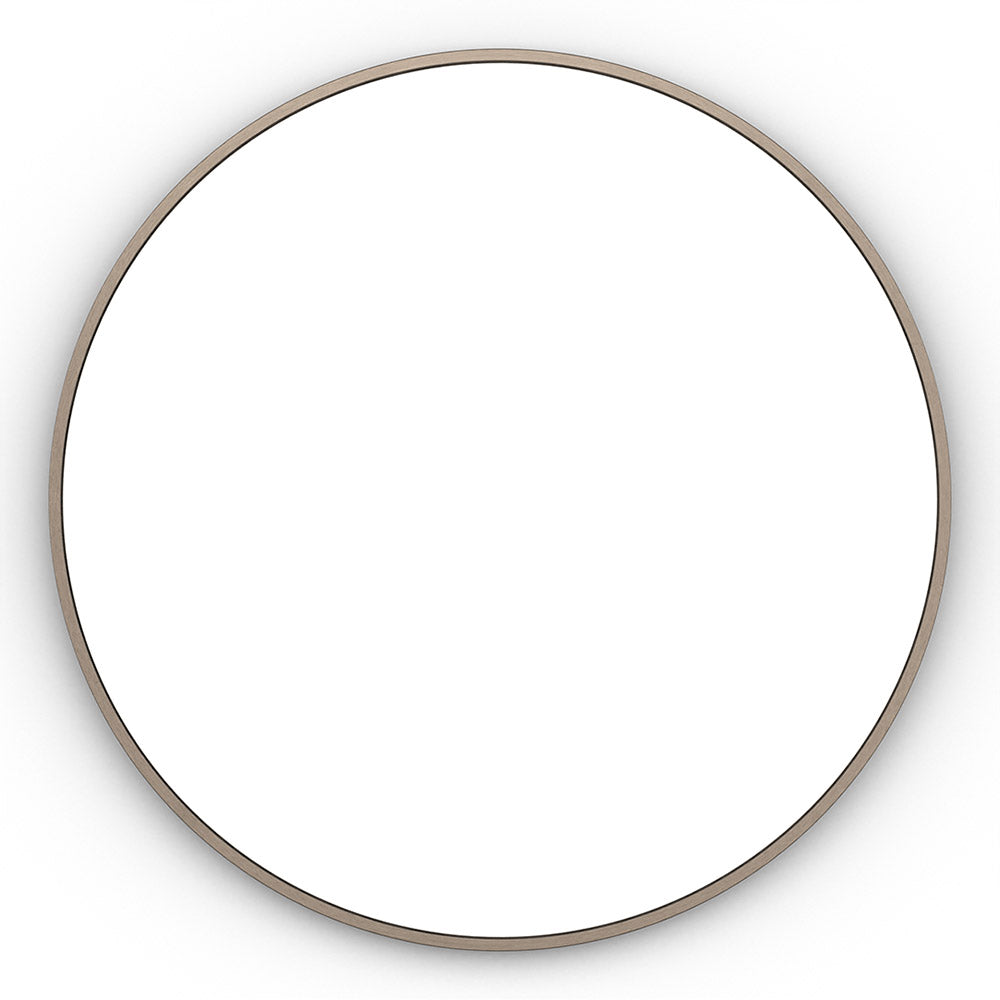 Docklands Round Mirror 60cm Brushed Bronze