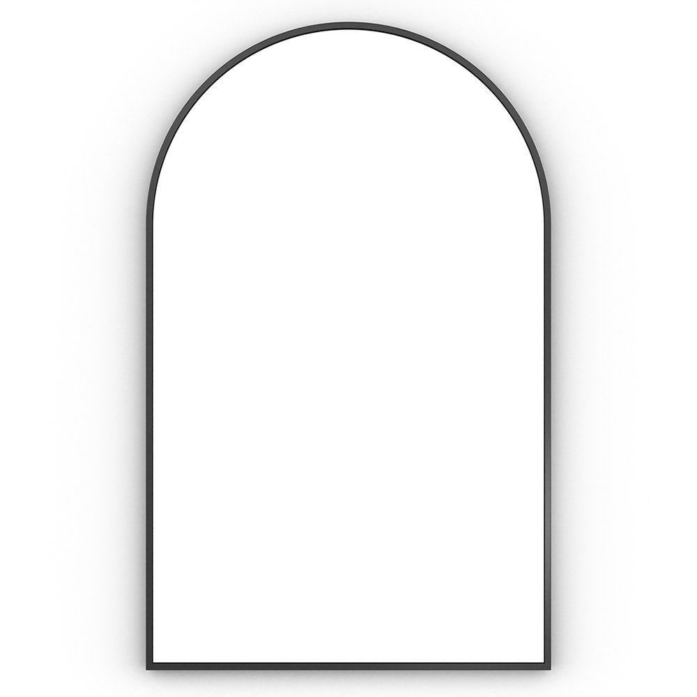Docklands Arch Mirror 50 Black - 50x80cm