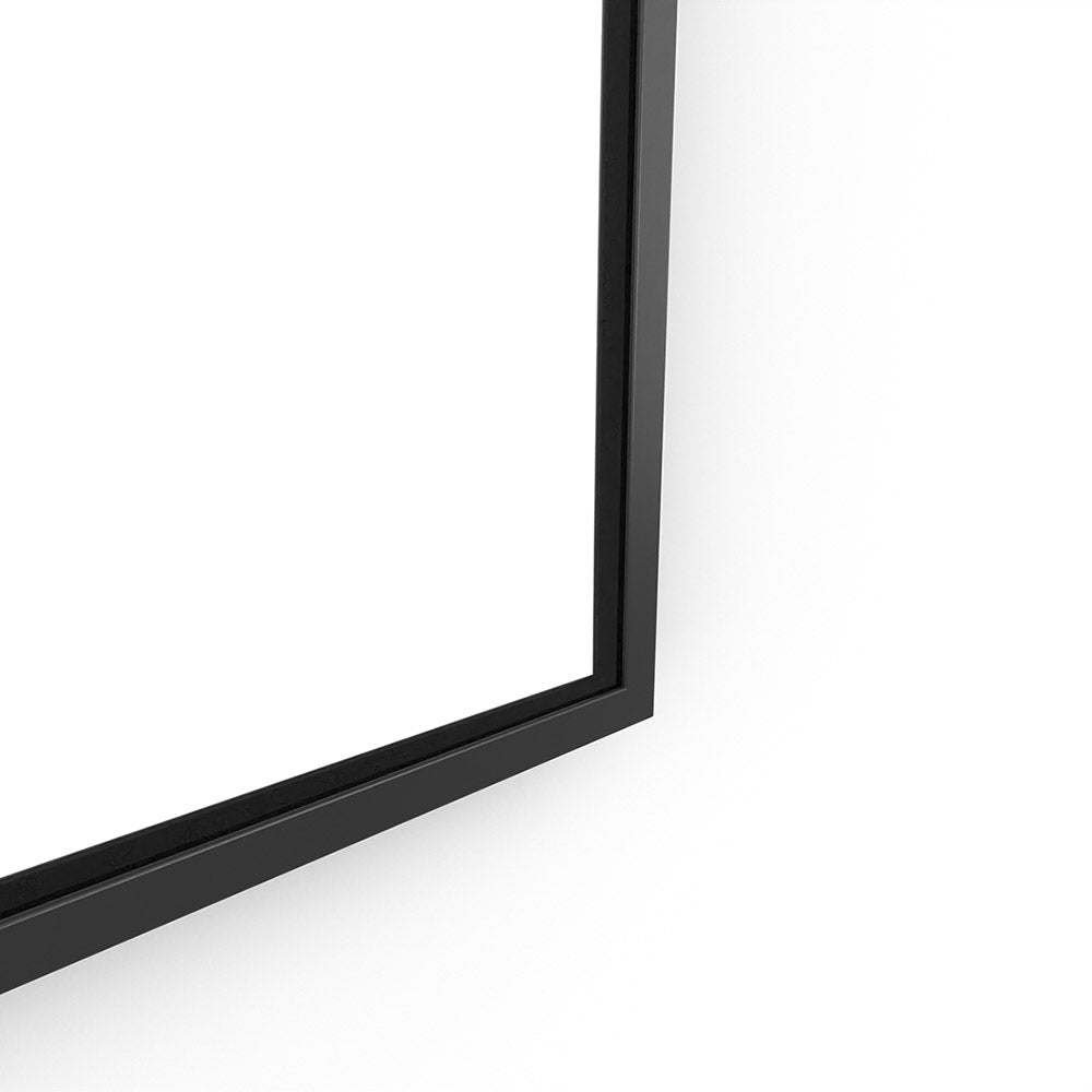Docklands Arch Mirror 50 Black - 50x80cm