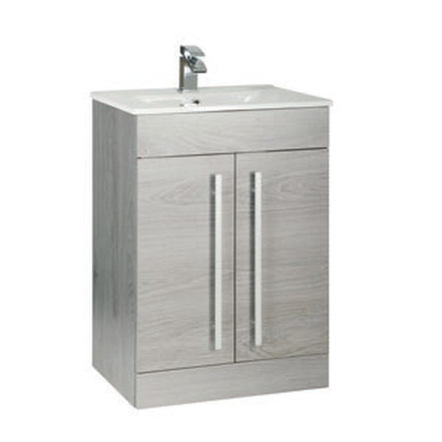 Duet 1100mm L-Shaped Furniture Pack – Silver oak