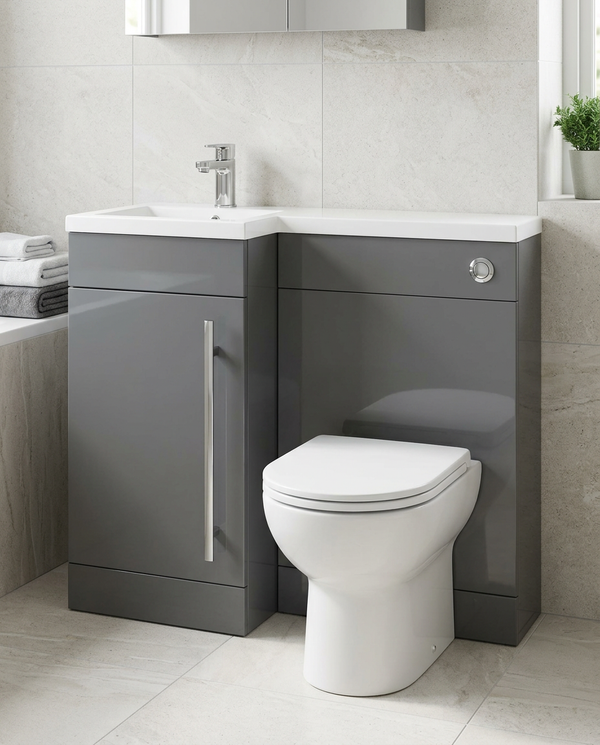 Duet 900mm L-Shaped Furniture Pack