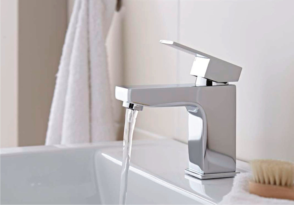 Elementa taps in a bathroom