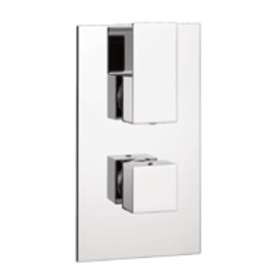Elementa Thermostatic Shower Sets & Valves, Concealed valve with diverter only