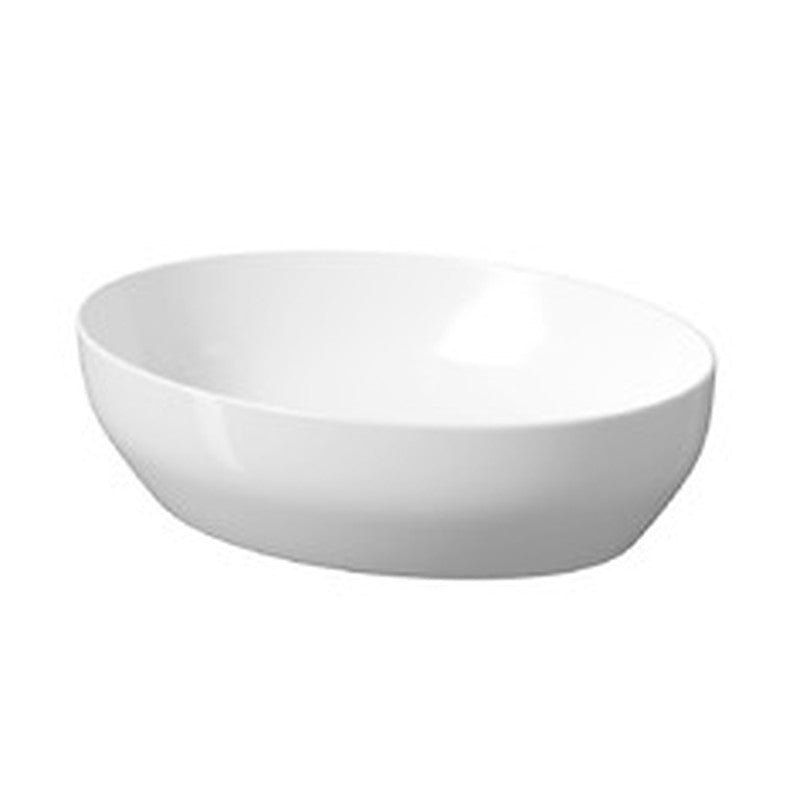 Elipso oval countertop basin in white