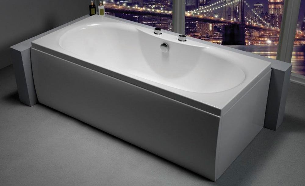 Carron Equation Double Ended Bath, in a bathroom setting