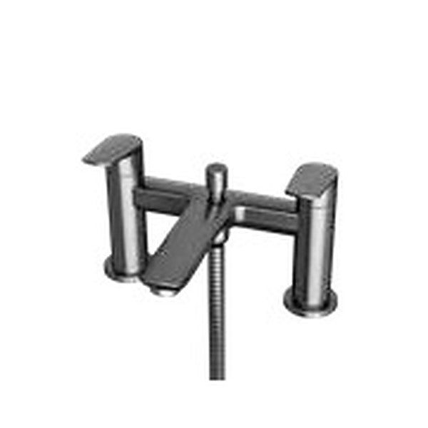 Etta Bath Shower Mixer in gunmetal