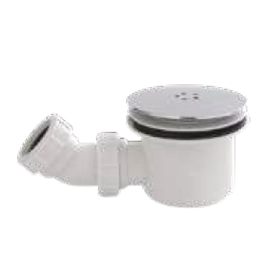 90mm Fast Flow Shower Tray Wastes, Chrome