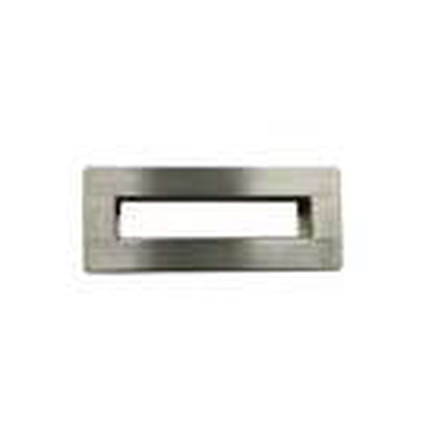 Fenwick Handles and Overflow Covers – Brushed nickel