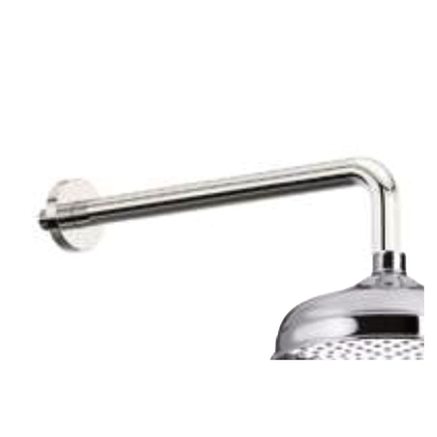 Fixed Overhead Shower Drenchers, Traditional head with wall arm