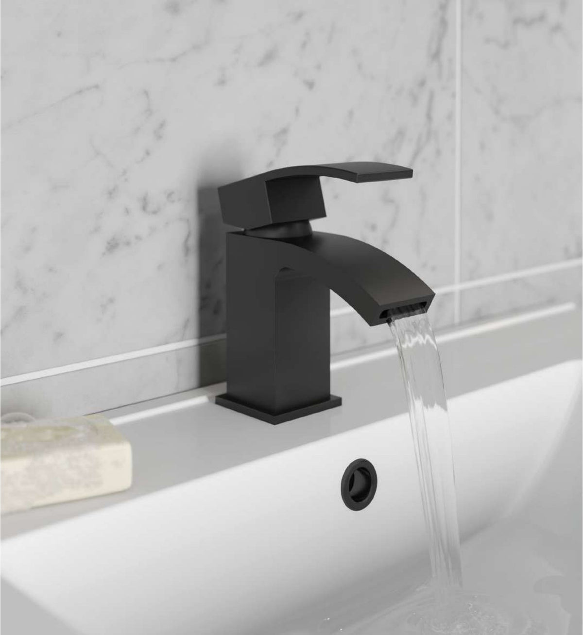 Fumo taps in a bathroom