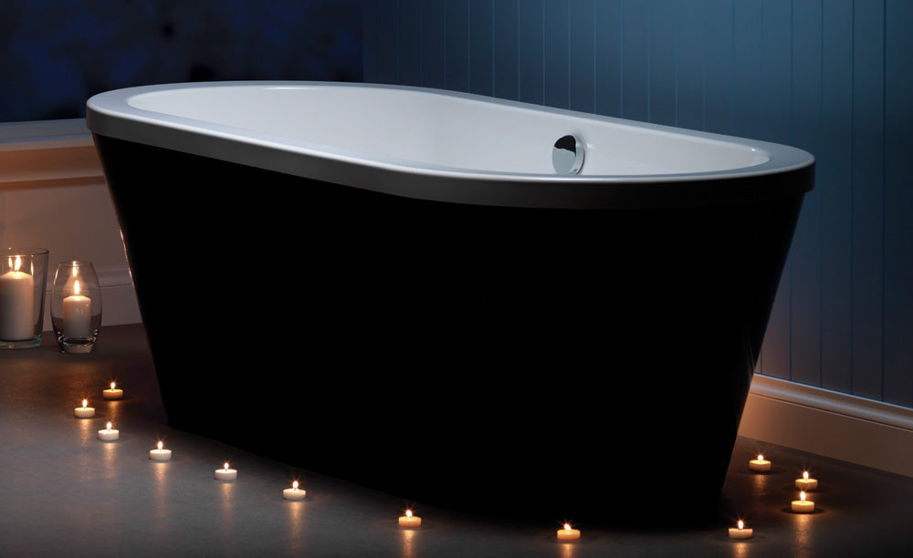 Carron Halcyon Freestanding Bath, in a bathroom setting
