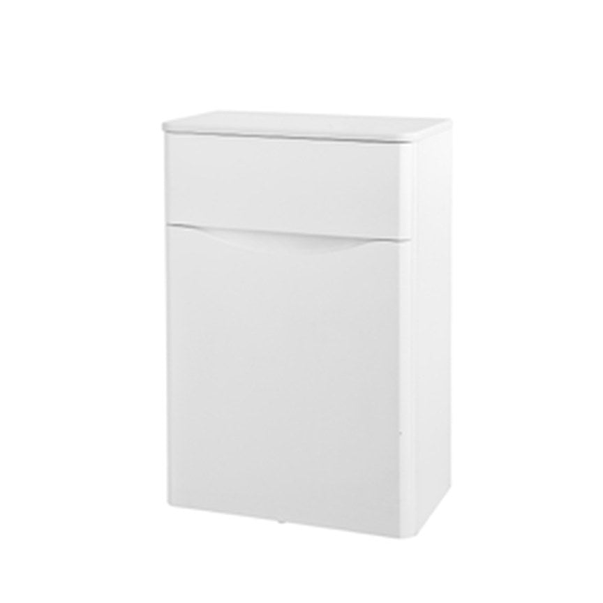 Halden 500mm WC Unit – White gloss