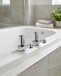 Hale Bath Taps in a bright modern bathroom