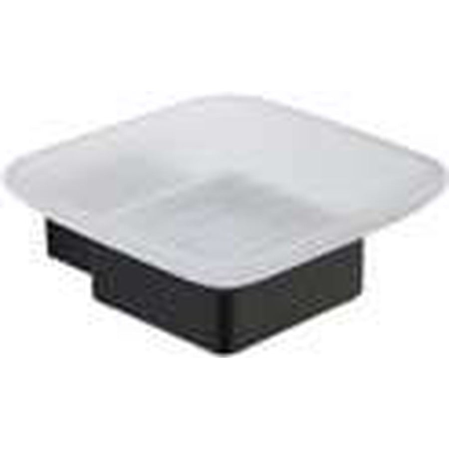 Halo Soap Dish, Matt black
