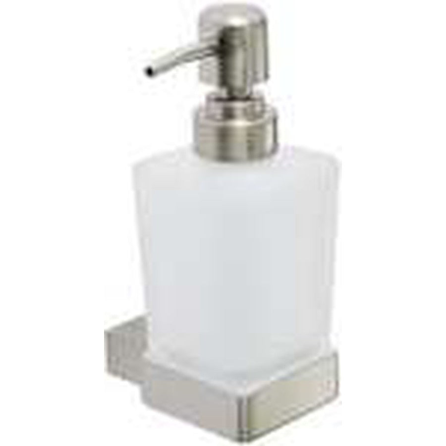 Halo Soap Dispenser, Brushed nickel