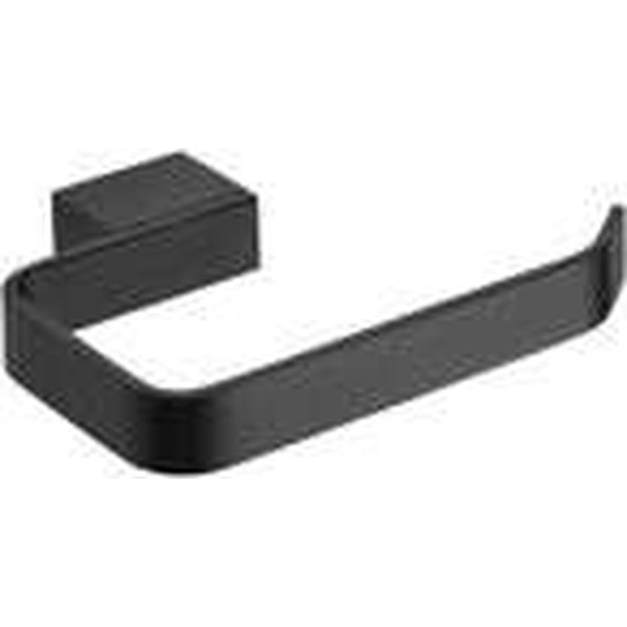 Halo Toilet Roll Holder, Matt black
