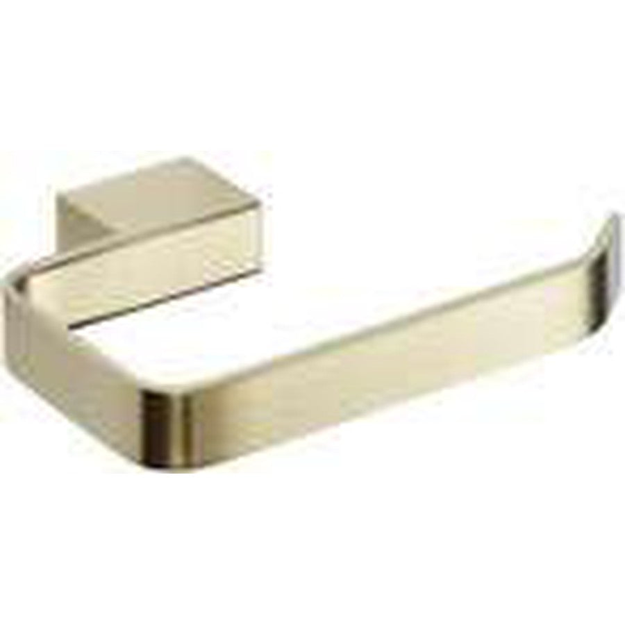 Halo Toilet Roll Holder, Brushed brass