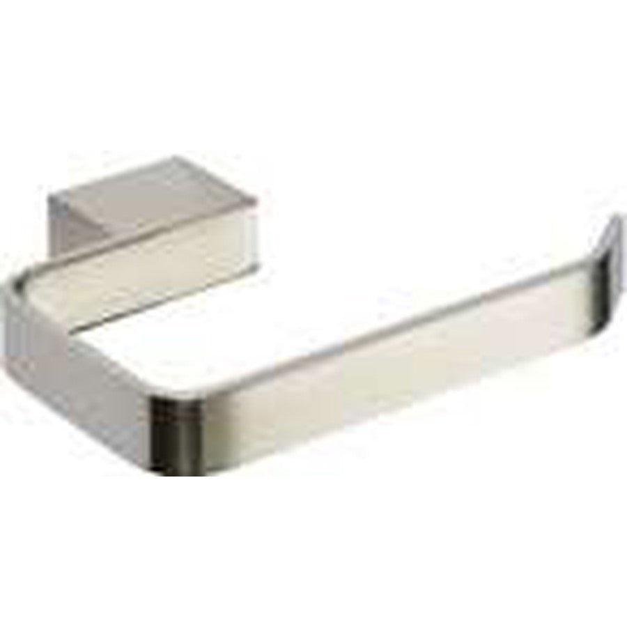 Halo Toilet Roll Holder, Brushed nickel