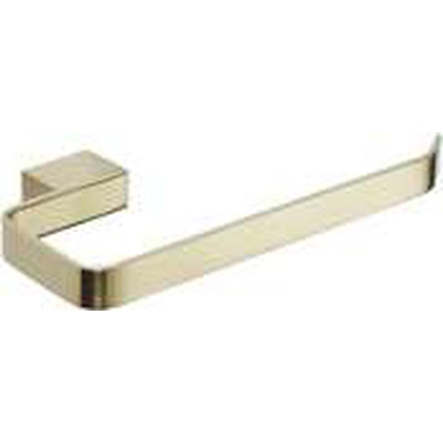 Halo Towel Ring, Brushed brass