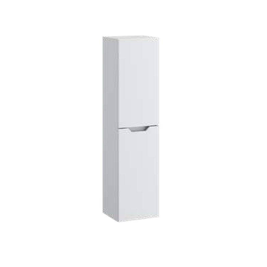 Hoxton Wall Mounted Tall Unit – Matt white