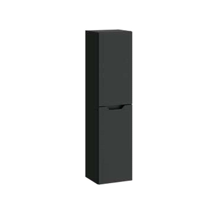 Hoxton Wall Mounted Tall Unit – Matt anthracite