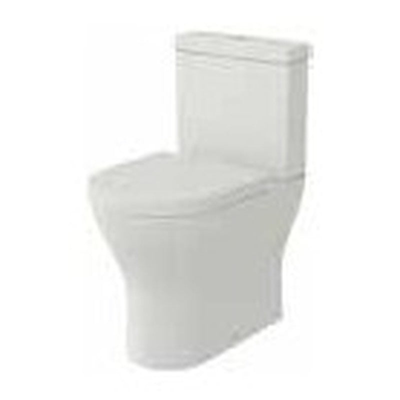 Ikona close coupled toilet, flush fit