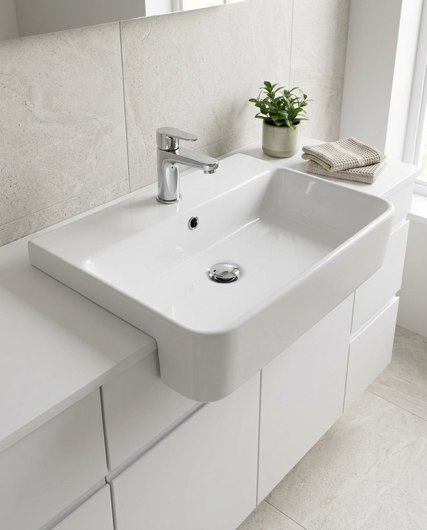 Ikona Semi-Recessed Basin